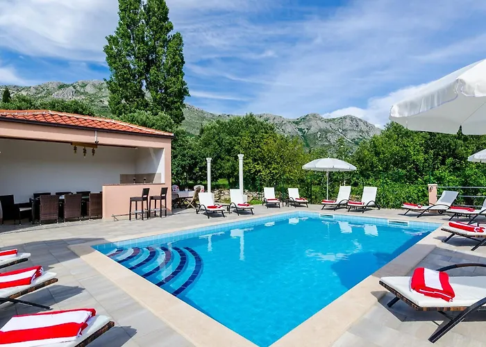 Mali Paradiso - Two Bedroom With Balcony And Pool View A4 * Mlini